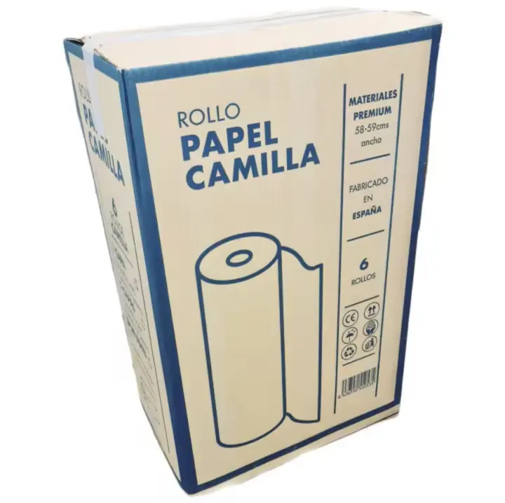 ROLLO DE PAPEL CAMILLA .6 UNIDADES ECO BLANCO - 1