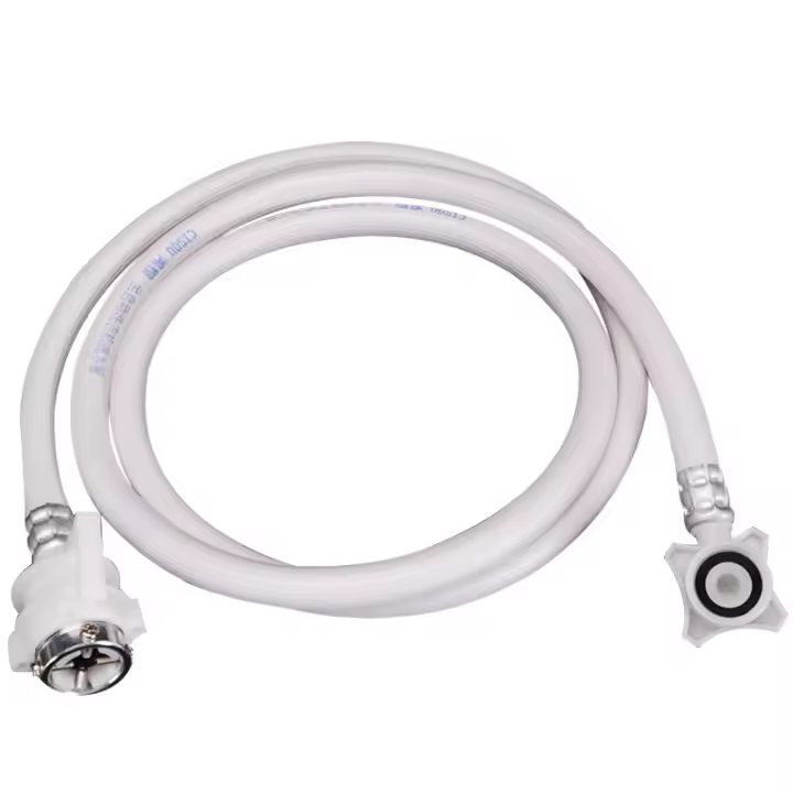 Mangueras de entrada de agua para lavadora, manguera de agua caliente de PVC de alta calidad, conector de tubo de lavadora para lavadora automática lavavajillas（3M） - 1
