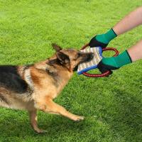 Juguete Interactivo Para Morder De Lino Para Perros Medianos Y Grandes Almohadilla De Masticar Dura Para Ejercicios De Agarre - details 6