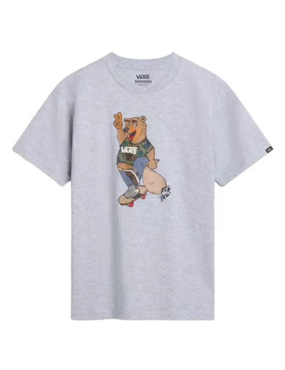 Vans Camiseta Peace Oso Junior Gris para Niño - 1