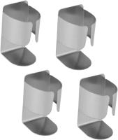 4 soportes de pared para cepillos de dientes eléctricos, estante para ahorrar espacio en el baño, fácil instalación, para decoración del hogar. - details 0