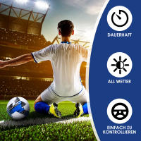 Bola De Fútbol Oficial Tamaño 5 Para Partidos Y Entrenamiento PVC Suave Tejido Máquina Adecuado Para Juegos Al Aire Libre - details 15