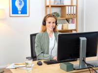 Auriculares USB-ENC para PC Trust Ayda, Micrófono con Cancelación de Ruido, Sonido Estéreo, Control de Volumen en Auricular, Conexión USB-A y USB-C, Diseño Ligero y Cómodo, Diadema Ajustable, Almohadillas Transpirables, Ideal para Llamadas, Videollamadas - details 0