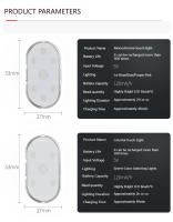 Luz Decorativa LED Para Coche Accesorios Lampara De Señalización Decoraciones Internas Piezas De Automóviles ABS MKS-109 - details 9