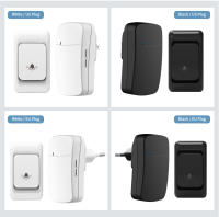 Interfono Inalámbrico Exterior Con 38 Melodías Resistente Al Agua 150m De Alcance Kit De Campana De Puerta Para Casa Chime Welcome - details 11