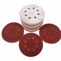 10pcs Disco De Arena 125mm 5 Pulgadas 8 Agujeros Adhesivo Bloque De Abrazo Para Bricolaje Madera Metal Pulido Orbal Sándwich - details 3