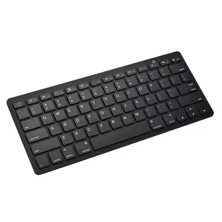Teclado Bluetooth Español, Blanco o Negro con Conexión de 78 Teclas, Robusto y Silencioso - 1