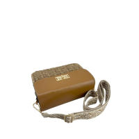 MODELISA Bolso Bandolera Rafia Con Solapa Correa De Hombro Grométrico Playa Mujer - details 3