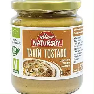 Natursoy Tahin Tostado Con Sal Marina Eco 250G - 1