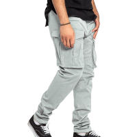 Pantalones De Cargo Para Hombre Talla Grande Color Sólido Con Bolsillos Multisectoriales Estilo Casual Primavera Verano - details 15