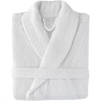 Albornoz de baño de Algodón cardado sin capucha. 100% Algodón premium Densidad 380gr. Disponible en varios colores. Tejido ultra suave y absorbente. Tamaños  M, L, XL y XXL - details 1