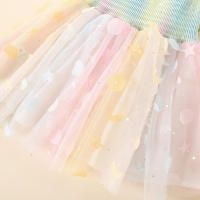 Vestido De Enredadera Para Niña Verano Con Enredaderas Y Mariposa Tamaño 0-3 Años Material Poliéster Estilo Encantador - details 6
