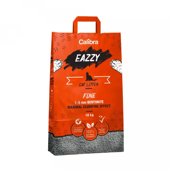 Calibra EAZZY Cat Fine 10kg Arena de bentonita Calibra EAZZY para gatos - 1