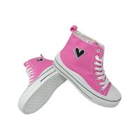 Eva Zorteon- Zapatillas Deportivas Abotinada de Lona para Mujer - Estilo Bamba con Material Textil y Cierre de Cordones - details 8