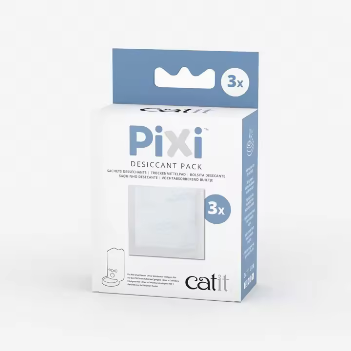 Bolsita desecante  para comederos automáticos Catit PIXI - Pack de 3 - 1