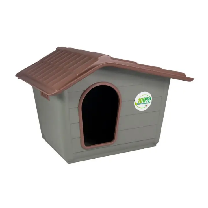 NAYECO Caseta Eco Mini NAYECO 100% reciclada, doble ventilación 60x50x41cm - 06910 Caseta Mascotas Cuidado Mascotas - 1