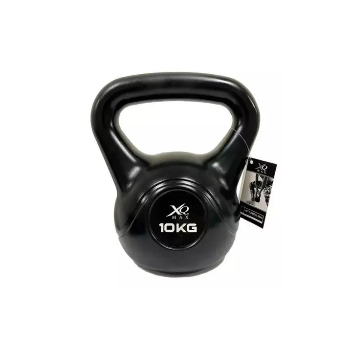 Pesa kettlebell 10 kg negra - 1