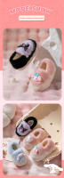 Zapatillas De Peluche Sanrio Para Niñas Con Suela Suave Y Antideslizante Diseño De Dibujos Animados Lindo Y Cálido Para Interior En Invierno - details 5