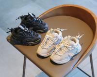 Zapatillas De Deporte Para Niños Y Niñas Impermeables Con Soporte De Arco Cómodo Zapatillas De Correr Infantiles De Peluche Material Superior PU Talla Para Edad 7-13 - details 5