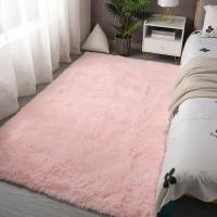 Carpetas De Piso Para Habitación De Niñas Rosa Suaves Y Gruesas Alfombra Grande Para Dormitorio Decoración Del Salón Alfombras Para Cama De Niños - details 4