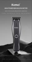 Cortadora De Pelo Eléctrica Kemei KM-2286 KM-2295 Para Profesionales Peluquero Kit De Corte Inalámbrico Con Indicación De Carga Y Cambio De Cabezales Universal Para Hombres - details 9