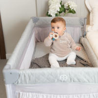 Olmitos - Cuna de Viaje Colecho 3 en 1 Trend Cuna con Mosquitera 0-3 años (0-15kg) Plegable, Ligera, Doble Altura, Lateral Abatible, Parque de Juegos y Bolsa de Transporte - details 1