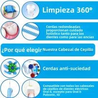 Cabezales De Cepillo De Dientes Compatible Con Braun Oral B Electrónicos Pack De 8 Piezas Adecuados Para Oral B Vitality pro Adultos - details 6