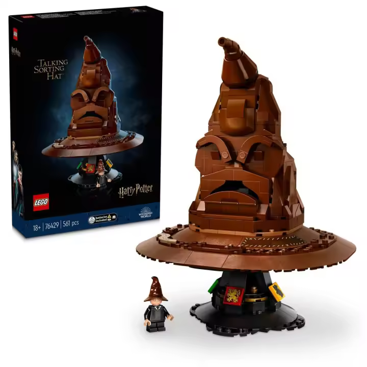 LEGO 76429 Harry Potter Sombrero Seleccionador Parlante Regalo basado en el mundo de Hogwarts - 1