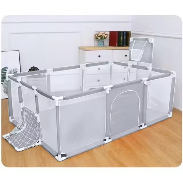 YAZOCO - Corralito para bebés y niños, parque infantil, Arena, piscina de bolas, valla de seguridad, juego de actividades - 1