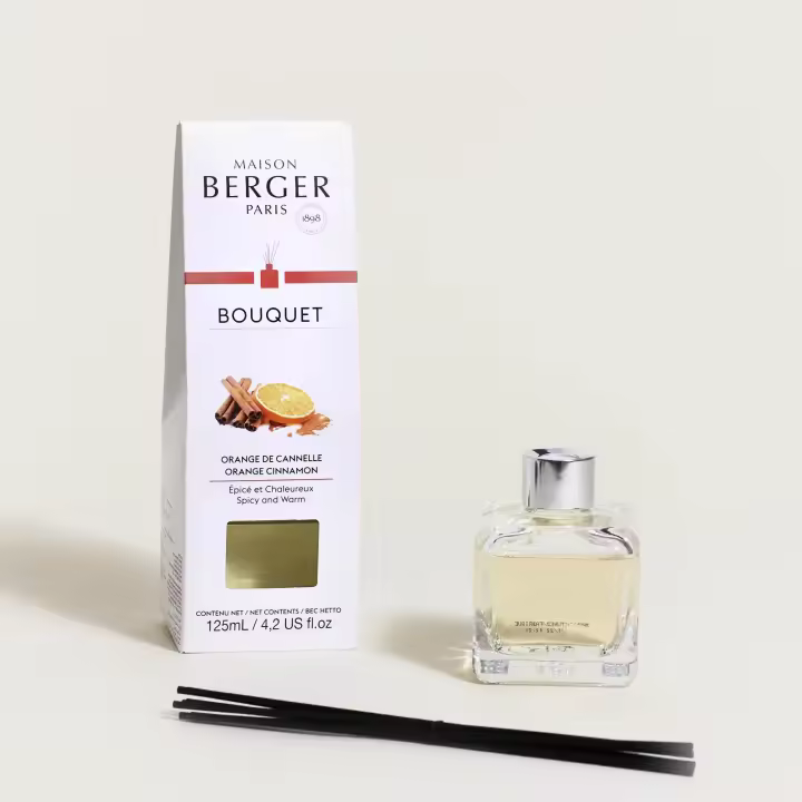 Bouquet Perfumado LAMPE BERGER Cubo Orange de Cannelle 125ml Bouquets LAMPE BERGER PARIS - 1