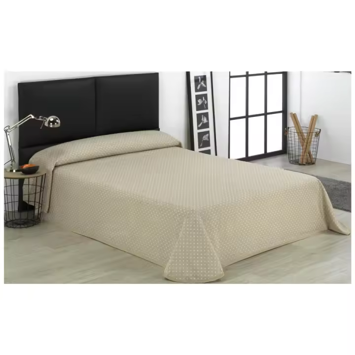 SABANALIA - Colcha estampada Niza (Disponible en varios tamaños y colores) | Colcha ideal para primavera y verano | Producto ligero y decorativo - 1