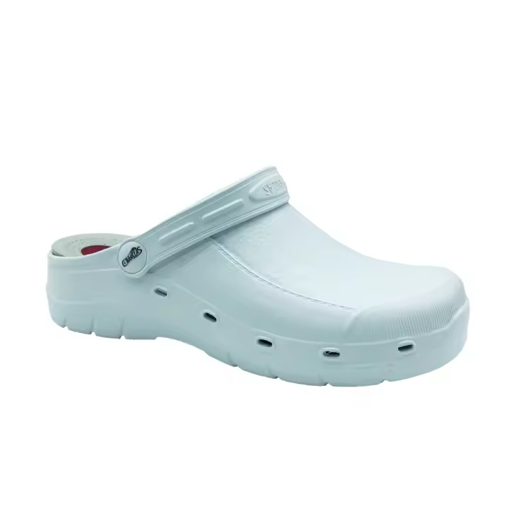 Crube - Zueco de Trabajo de Goma con Plantilla Extraíble - Sanitarios Cómodos Mujer - 1