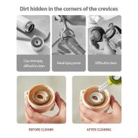 Herramienta De Limpieza 3 En 1 Cepillo Para Vaso Micro Cuchillas Utensilio Útil Para Cubiertas De Botellas De Agua Multifuncional Para El Hogar - details 1