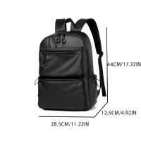 Mochila para hombre de 15,6 pulgadas, mochila de viaje, bolso informal para computadora, bolso escolar para estudiantes de tendencia de moda de estilo coreano, bolso para computadora - details 10