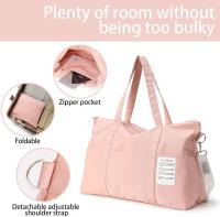 Bolsa de Viaje Mujer Bolsa de Viaje, Impermeable Bolsa de Gimnasio Grande Bolsa, Weekend Bolsa pernocte - details 2
