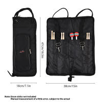 Bolsa De Batería Drum Stick Casco De Malleta Portátil De Tela Oxford Con Correa De Hombro Cruzado Resistente Al Desgaste Para Música - details 3