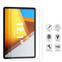 2 Piezas Protector De Pantalla De Vidrio Templado HD Para POCO Pad 12.1 Pulgadas Xiaomi POCO Tableta Película Protectora Antiséptica Cobertura Completa - details 0