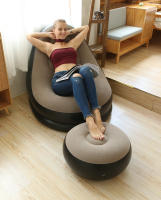 OTAUTAU Sofá Inflable Con Taburete Estuche Reclinable Portátil Para Camping Y Jardín Color Único Producto SF029 - details 21