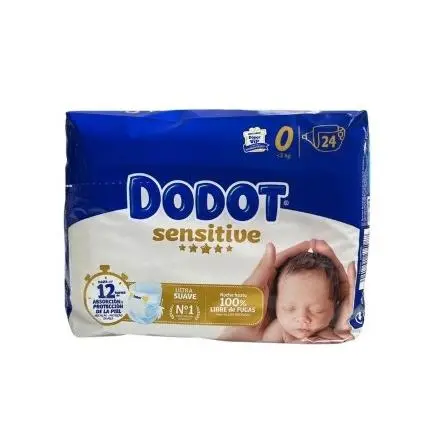 Pañales Dodot Sensitive Talla 0 Recién nacido. Dodot - 1