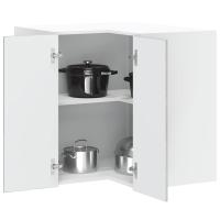 vidaXL Mueble esquinero cocina Lucca madera contrachapada en color Gris sonoma/Gris hormigón/Negro y más | almacenamiento funcional diseño moderno para baño dormitorio sala - details 0