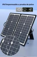 Kit De Panel Solar Plegable 1000W Batería De Energía Solar Portátil Cargador Para Coche Barco Caravana Camping 18V - details 4