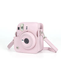 Estuche Protector De Cuero PU Para Cámara Instax Mini 12 De Fujifilm Con Correa De Hombro Bolsa De Viaje Para Cámara Instantánea - details 10
