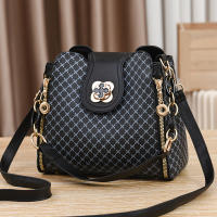Nueva Bandolera De Mujer Diseño De Lujo Bucket Tamaño Grande Capacidad Grande Impresión Chequera Correa De Hombro Única Moda Casual - details 2