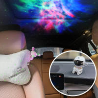 Proyector De Estrellas Galácticas LED Luz Nocturna Astronauta Para Decoración De Habitación Regalo Para Niños Lámpara Decorativa Para El Hogar - details 13