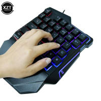 USB one-handed Teclado para Juguetes Portátil 35 Teclas Mini teclado para - details 3