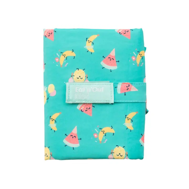 Roll'eat ® - Mr. Wonderful | Bolsa Térmica Impermeable Convertible en Mantel, Reutilizable y Ecológica Sin BPA - Eat'n'out Mini - 1