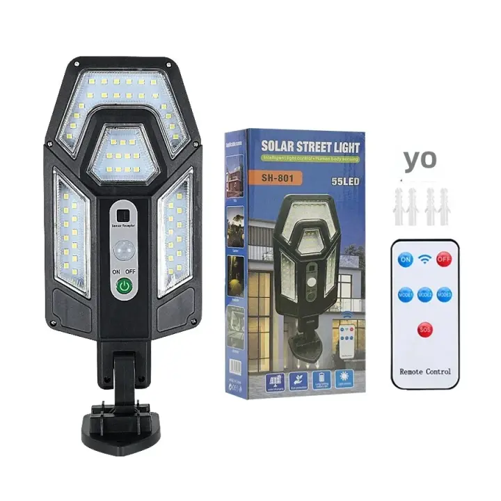 Lámpara Sensor Solar Recargable Por USB Para Exteriores Iluminación Super Brillante Para Plantas Camping Patio Jardín - 1