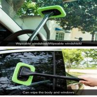 Cepillo De Limpieza Para Parabrisas Del Coche Con Mango Largo Herramienta De Limpieza Doméstica Eliminación De Polvo Y Niebla Para Ventanas Delanteras - details 2