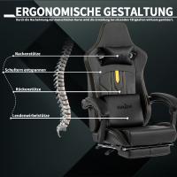 Silla de Orden ergonómico con soporte lumbar Negro - details 7