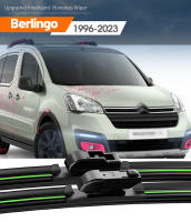 LimpiaFrente Pinceas De Parabrisas Delanteras Para Citroen Berlingo 1996-2023 Accesorios De Ventana Intelligent Boneless Wiper De Goma Natural - details 0